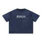 Burial (White) Mineral Wash Boxy Cotton T-Shirt
