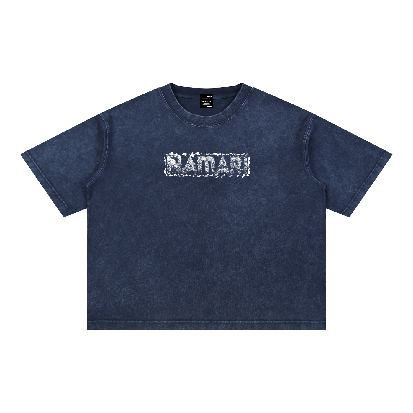 Burial (White) Mineral Wash Boxy Cotton T-Shirt