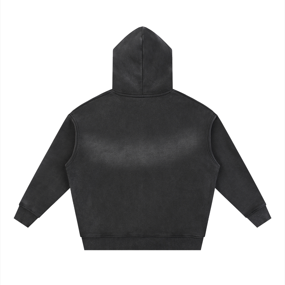 Namari Sunfade Two-way Zipper Boxy Fleece Hoodie