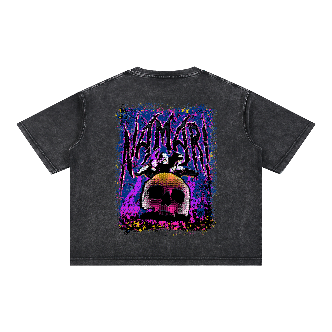 Debt Collector Mineral Wash Boxy Cotton T-Shirt