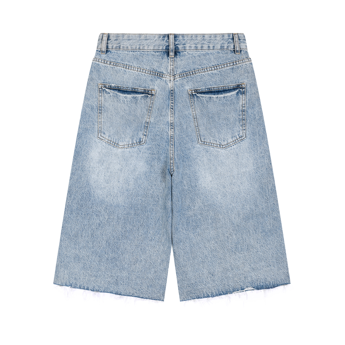 Namari Men’s Vintage Wide Leg Denim Shorts