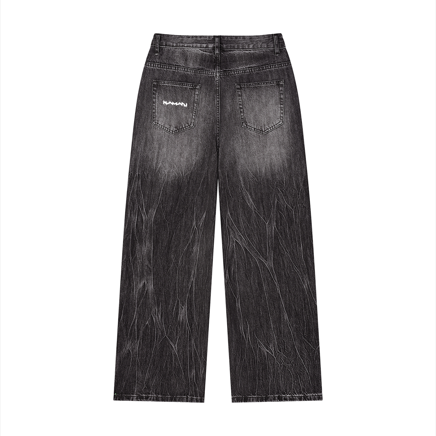 Namari Men’s Vintage Wash Wide Leg Jeans