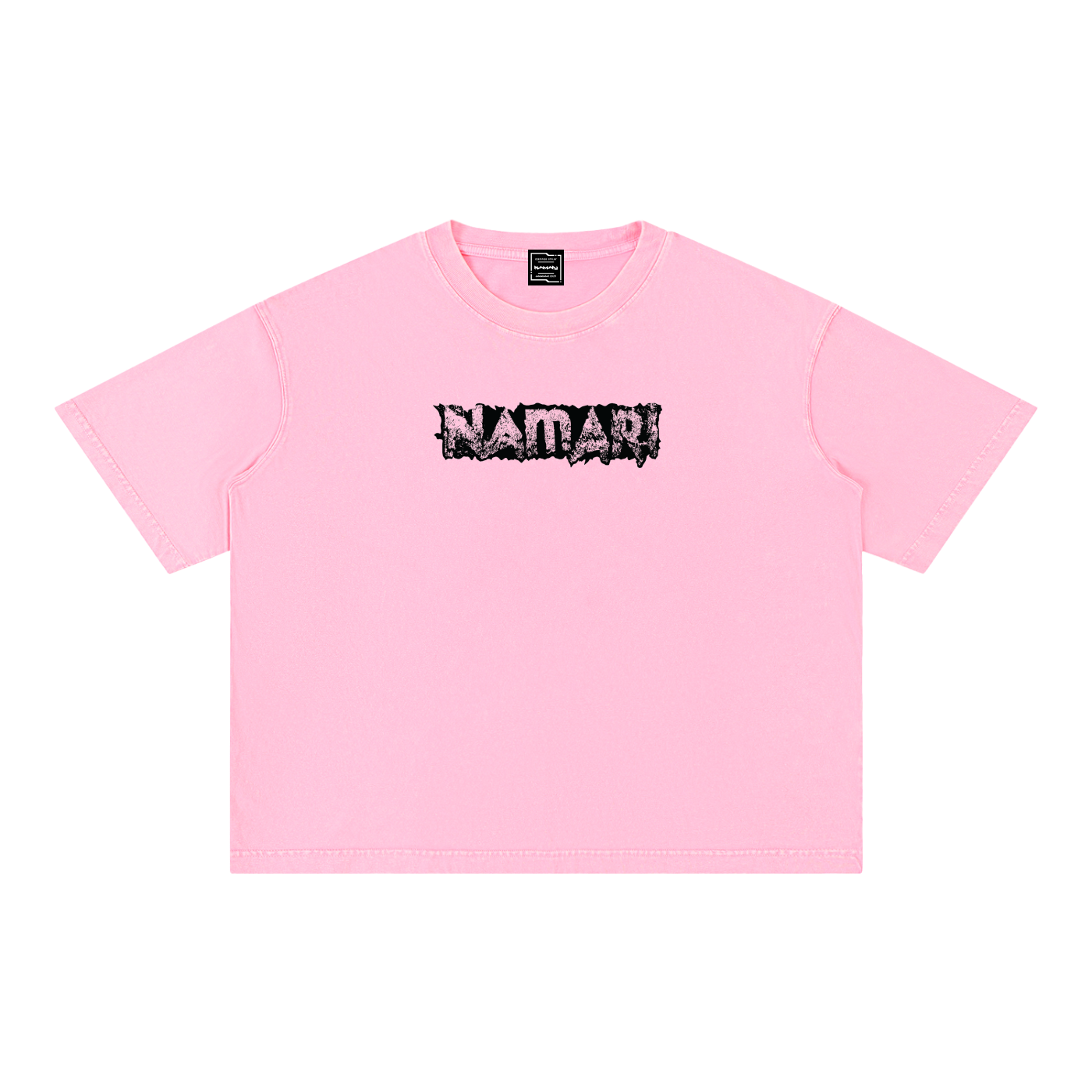 Burial Mineral Wash Boxy Cotton T-Shirt