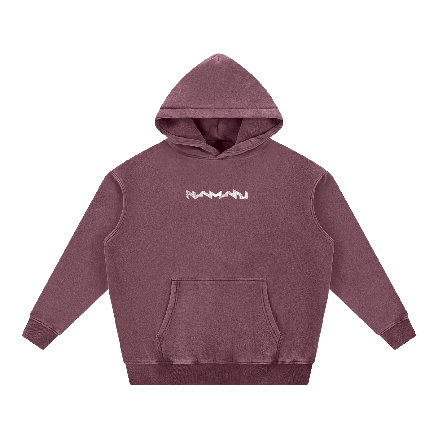 Disintegrate Snow Wash Fleece Oversize Hoodie