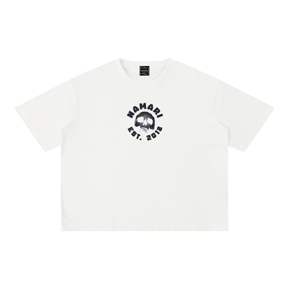Namari Emblem (In Color) Mineral Wash Boxy Cotton T-Shirt