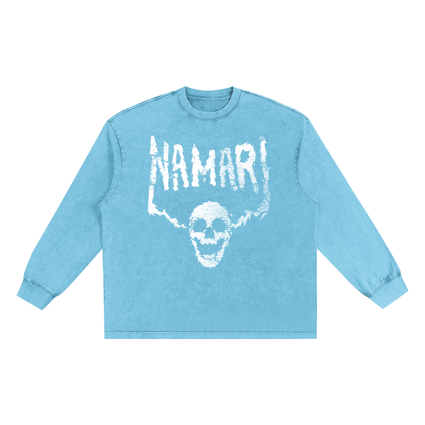Disintegrate Snow Washed Frayed Edge T-Shirt