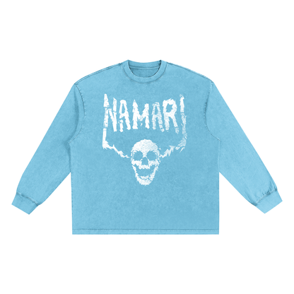 Disintegrate Snow Washed Frayed Edge T-Shirt