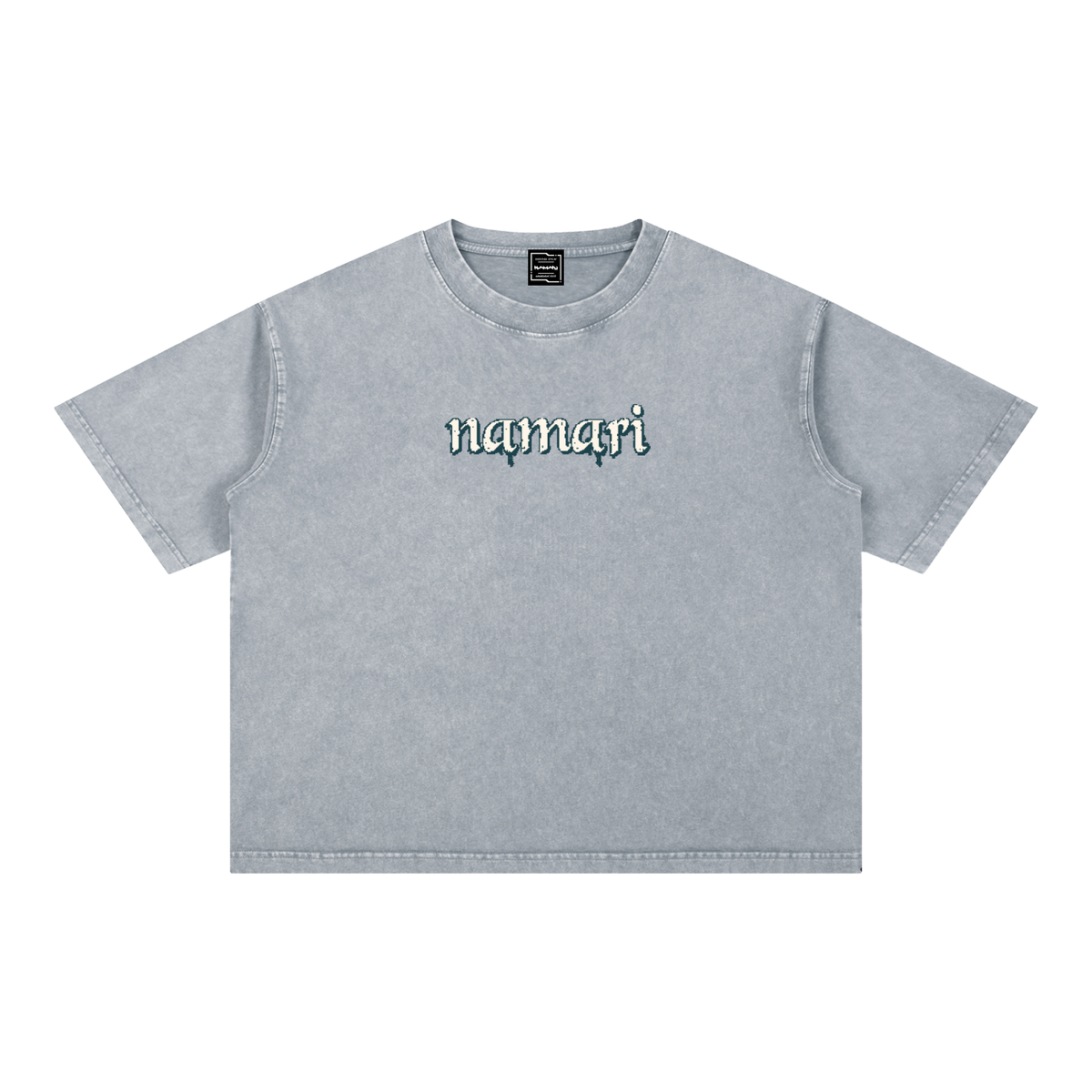 Power Mineral Wash Boxy Cotton T-Shirt