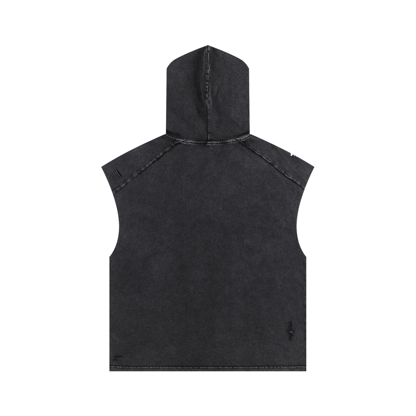 Vintage Namari Snow Washed Boxy Hooded Tank Top