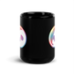 Namari - Multicolor Logo Black Glossy Mug