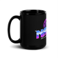 80's Namari Black Glossy Mug