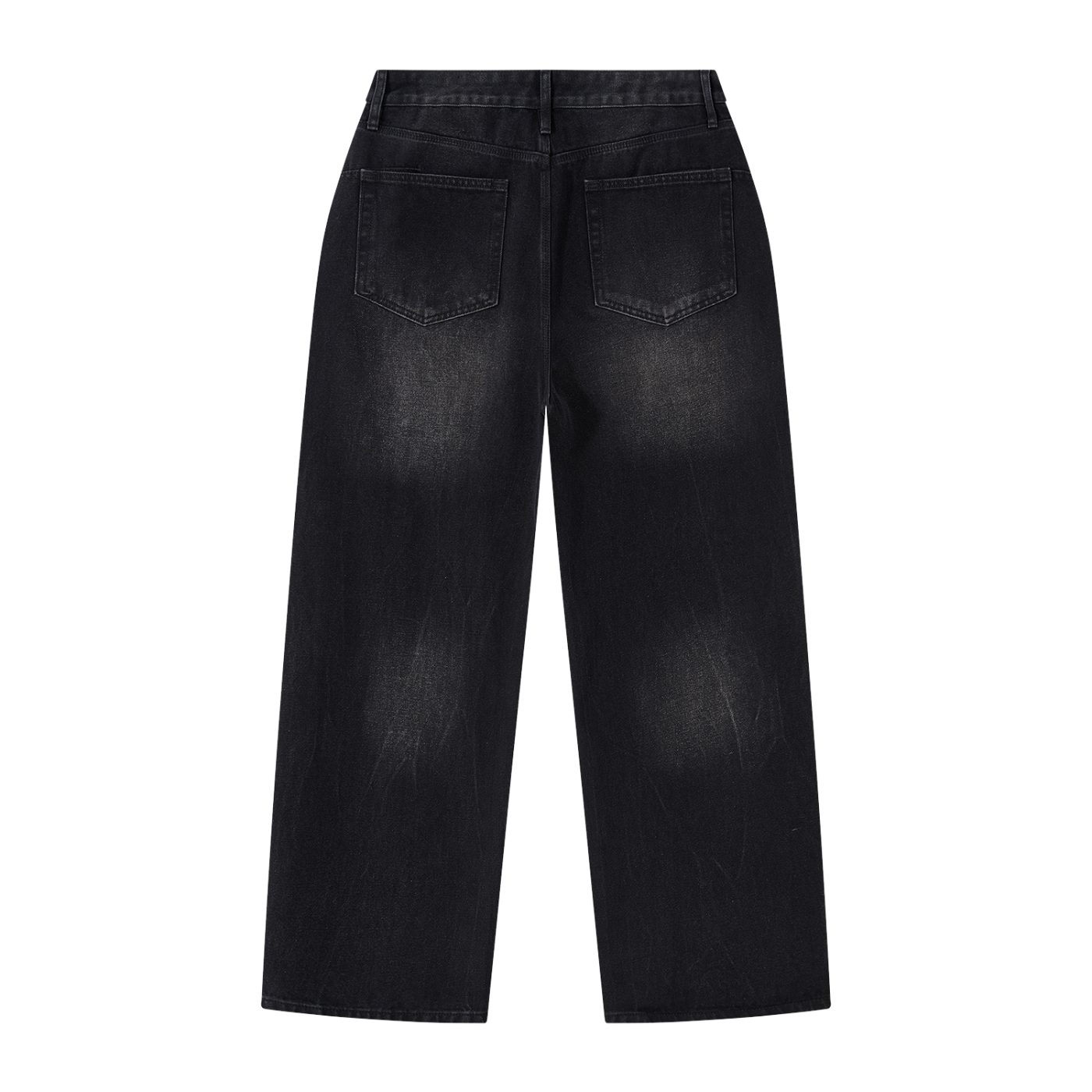 Namari Men's Vintage Wash Wide Leg Jeans