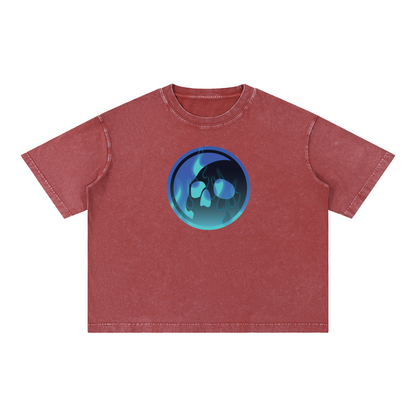 Hot Shot Namari Mineral Wash Boxy Cotton T-Shirt