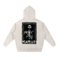 Burial Snow Wash Fleece Oversize Hoodie