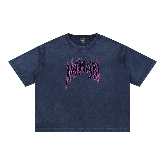 Debt Collector Mineral Wash Boxy Cotton T-Shirt
