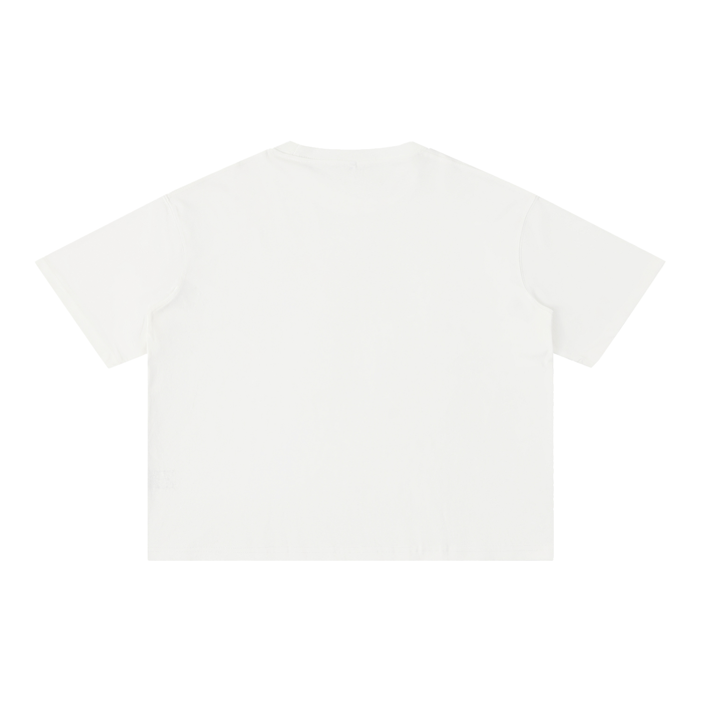 Metal Flaking Mineral Wash Boxy Cotton T-Shirt