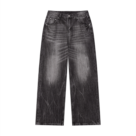 Namari Men’s Vintage Wash Wide Leg Jeans