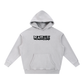 Burial Snow Wash Fleece Oversize Hoodie