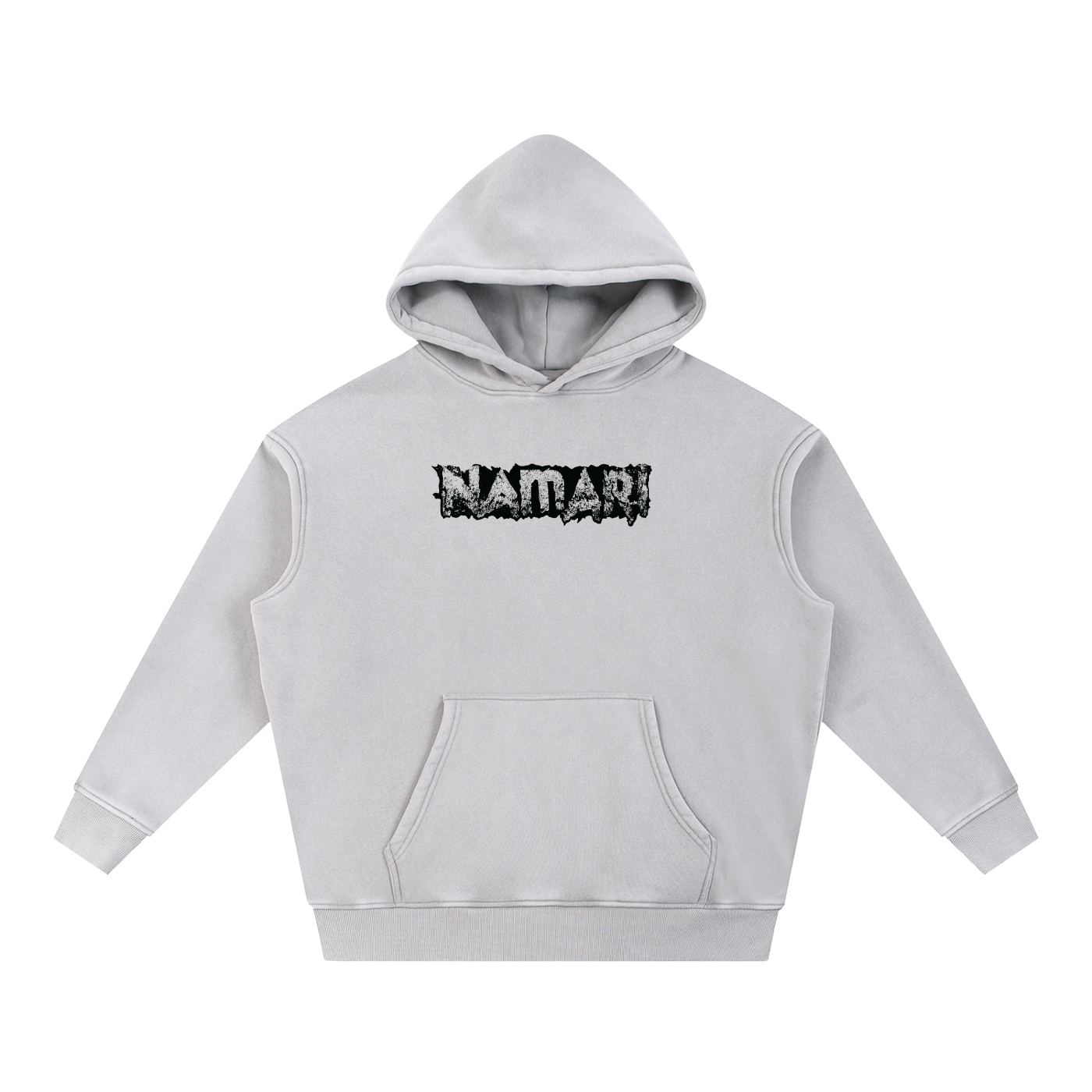 Burial Snow Wash Fleece Oversize Hoodie