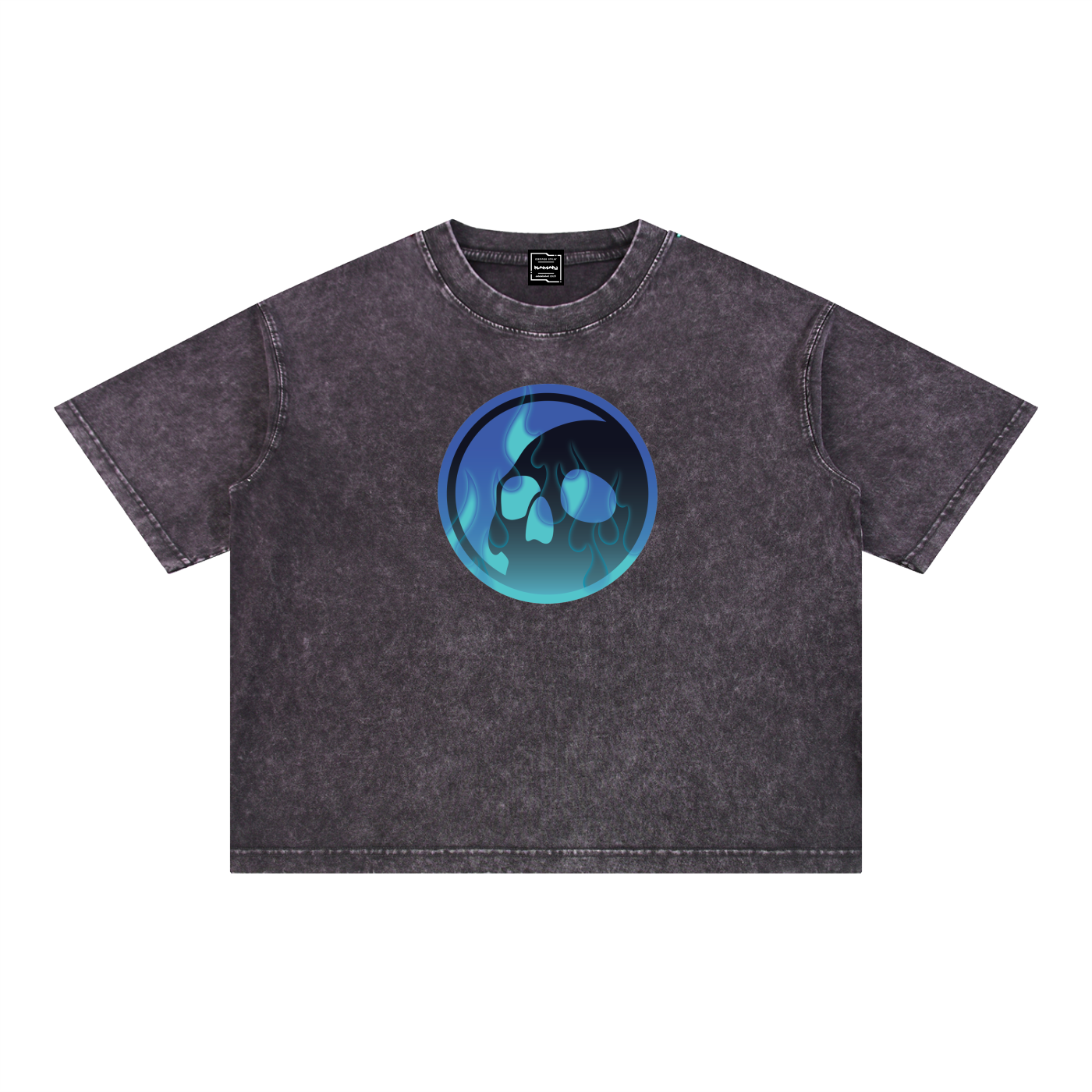 Hot Shot Mineral Wash Boxy Cotton T-Shirt