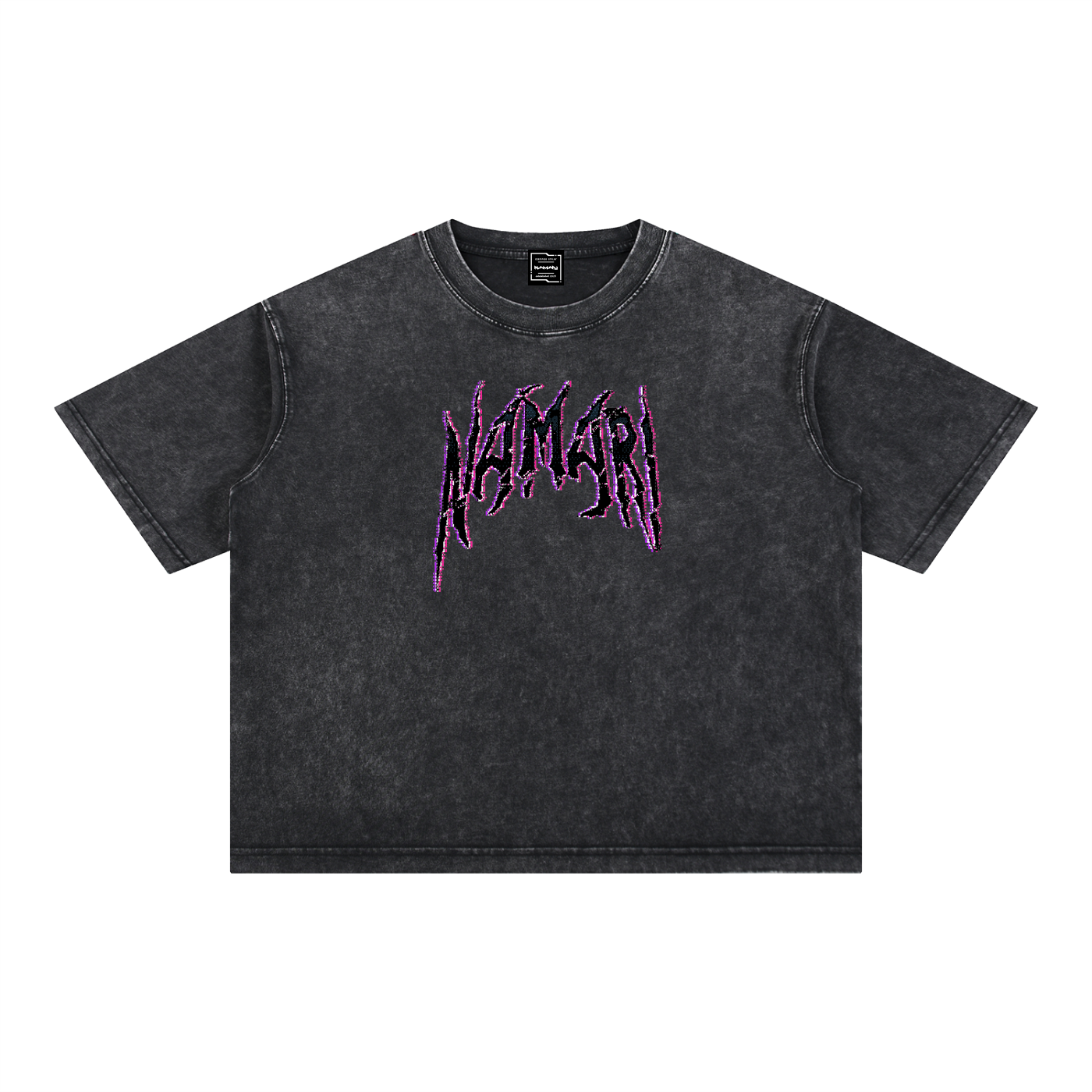 Debt Collector Mineral Wash Boxy Cotton T-Shirt