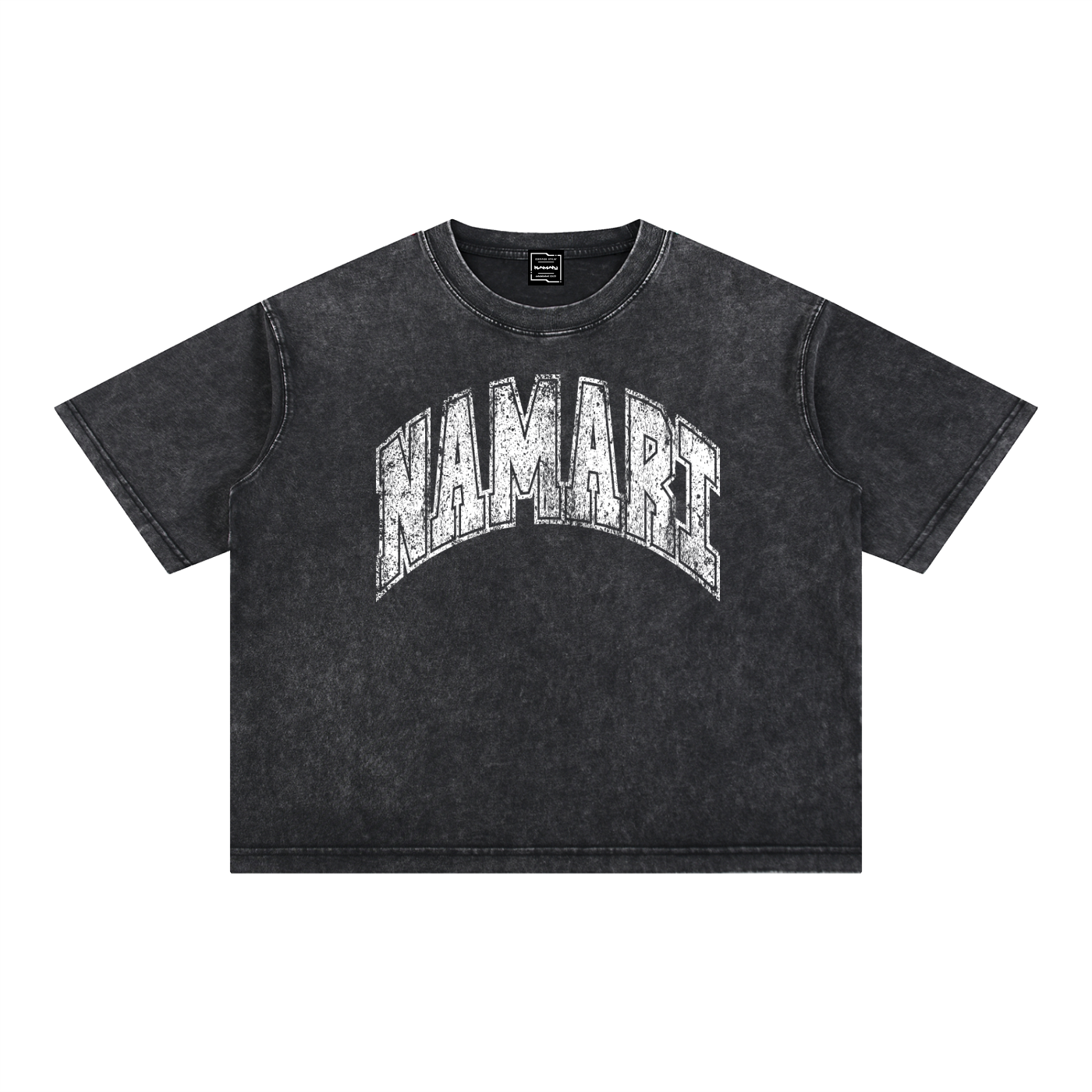 Namari Vintage Mineral Wash Boxy Cotton T-Shirt