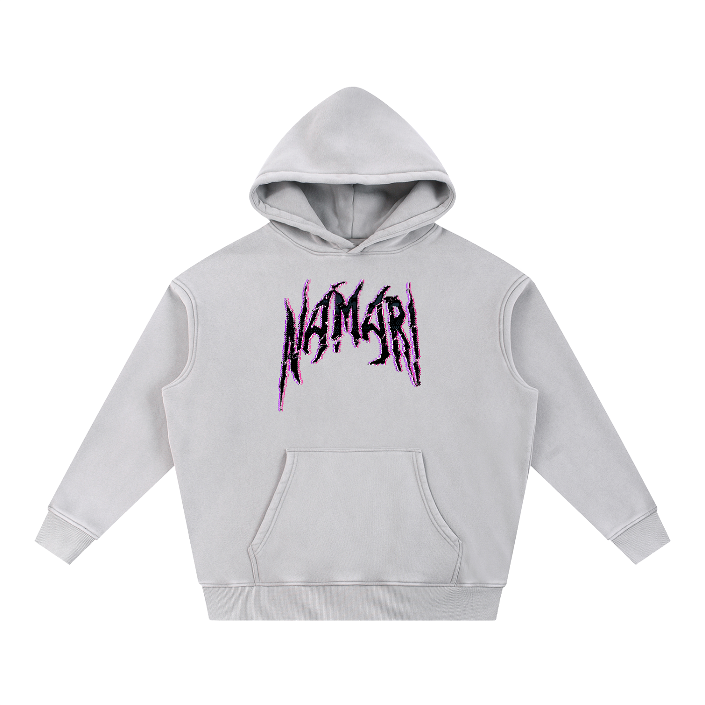 Debt Collector Snow Wash Fleece Oversize Hoodie