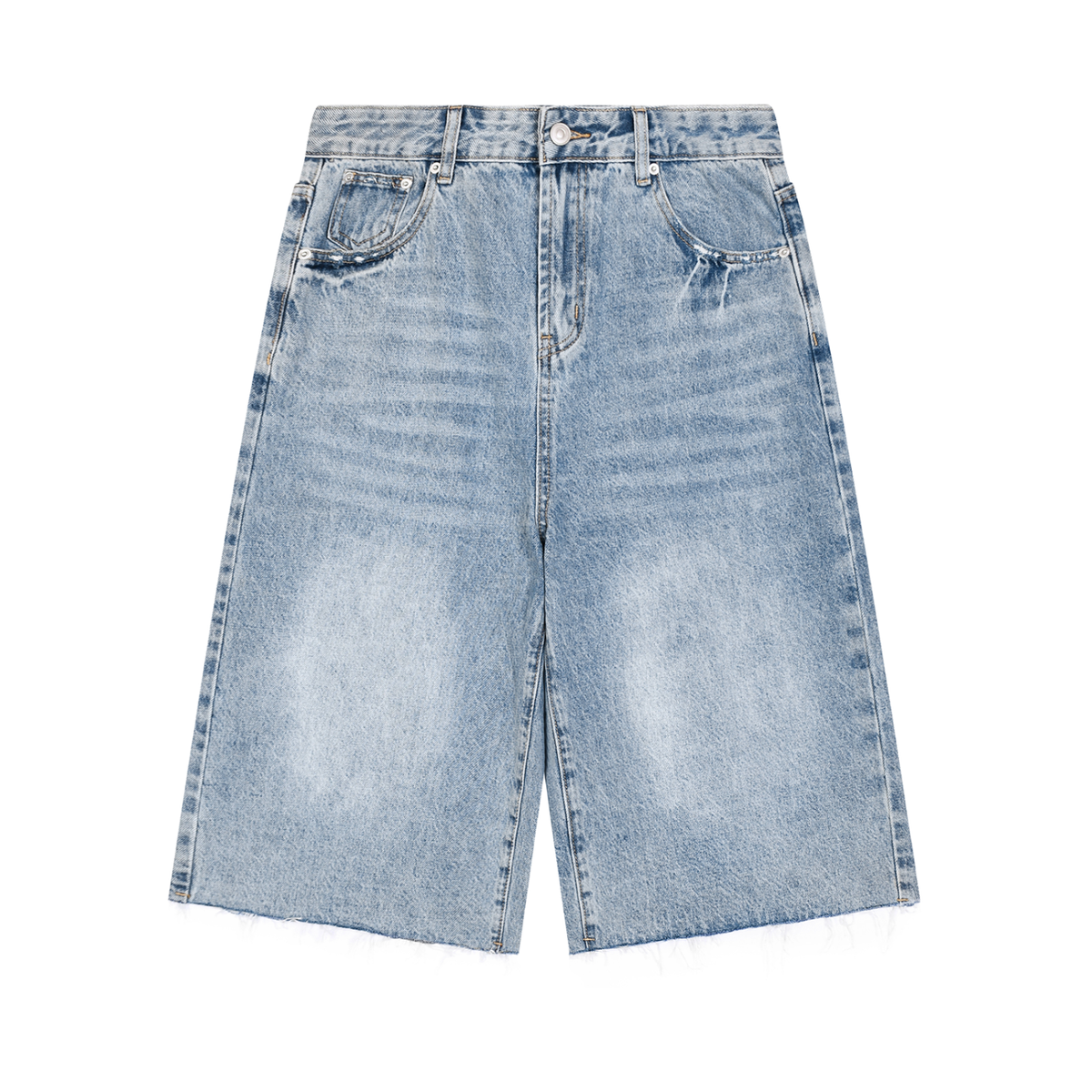 Namari Men’s Vintage Wide Leg Denim Shorts