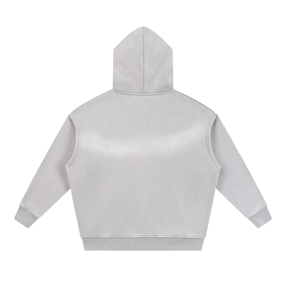 Namari Sunfade Two-way Zipper Boxy Fleece Hoodie