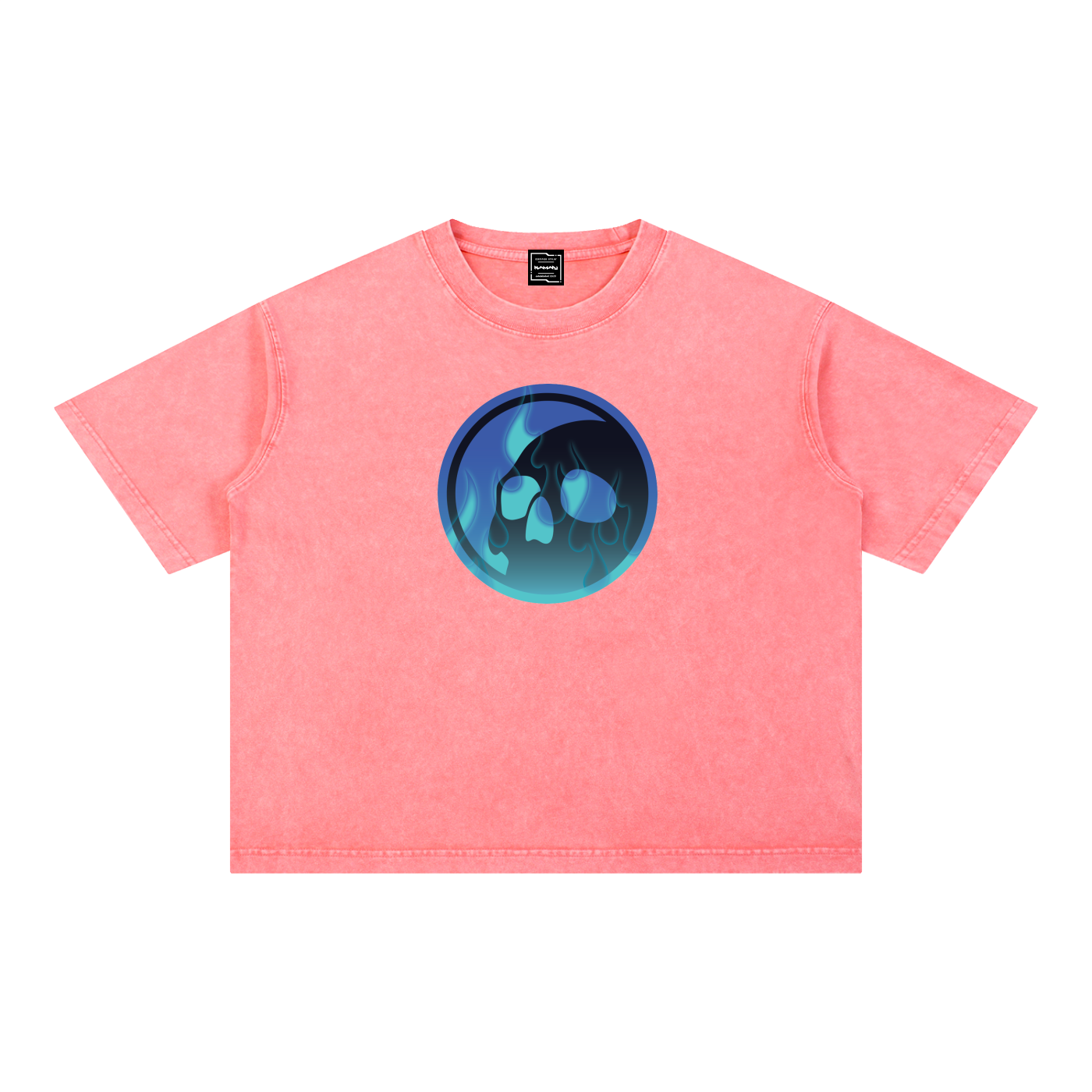 Hot Shot Mineral Wash Boxy Cotton T-Shirt