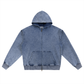 Namari Snow Wash Oversized Zip-Up Hoodie
