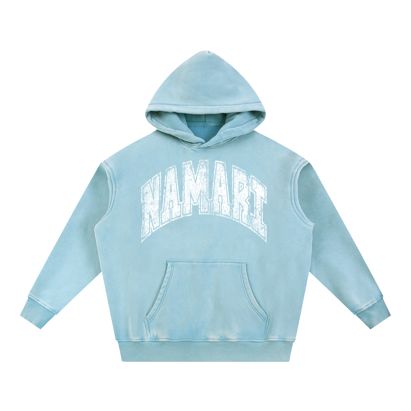 Namari Vintage Snow Wash Fleece Oversize Hoodie
