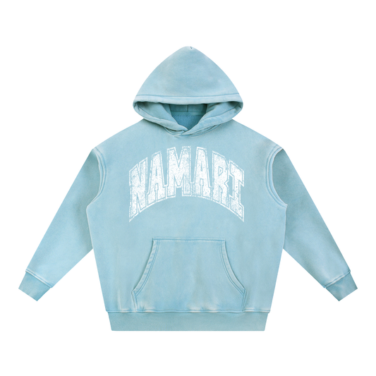 Namari Vintage Snow Wash Fleece Oversize Hoodie