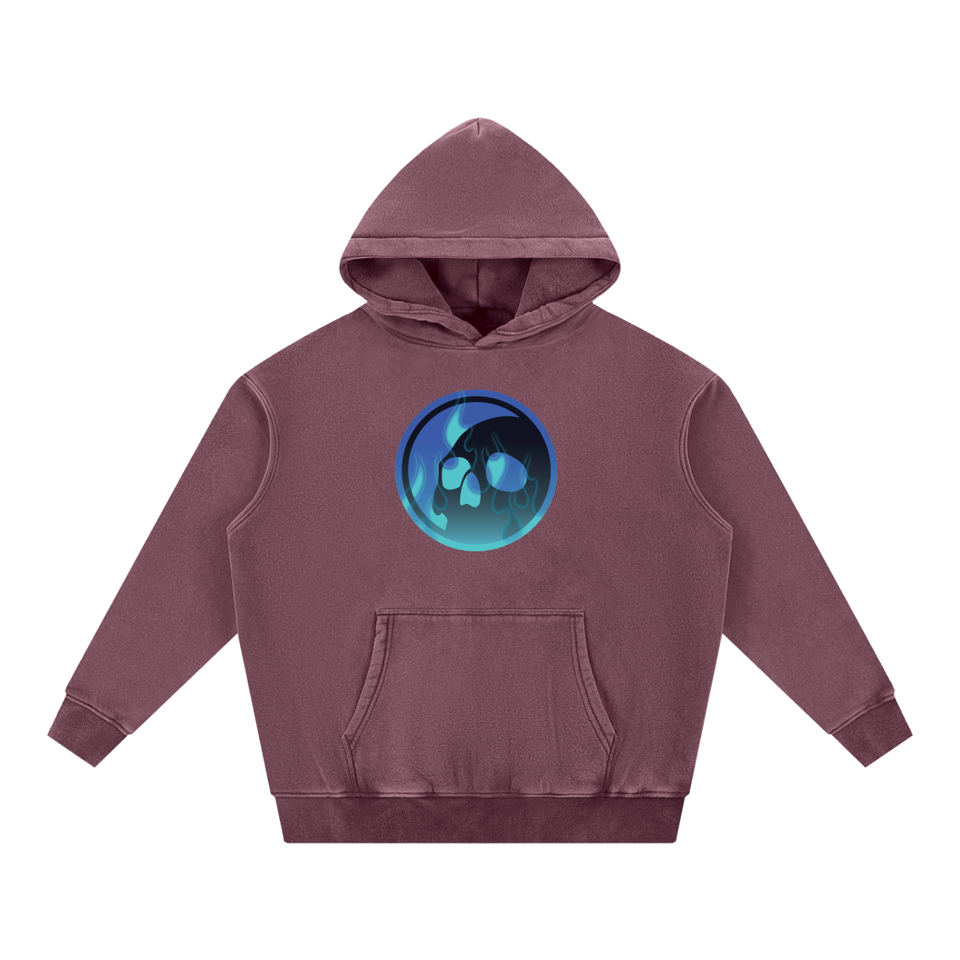 Hot Shot Namari Snow Wash Fleece Oversize Hoodie