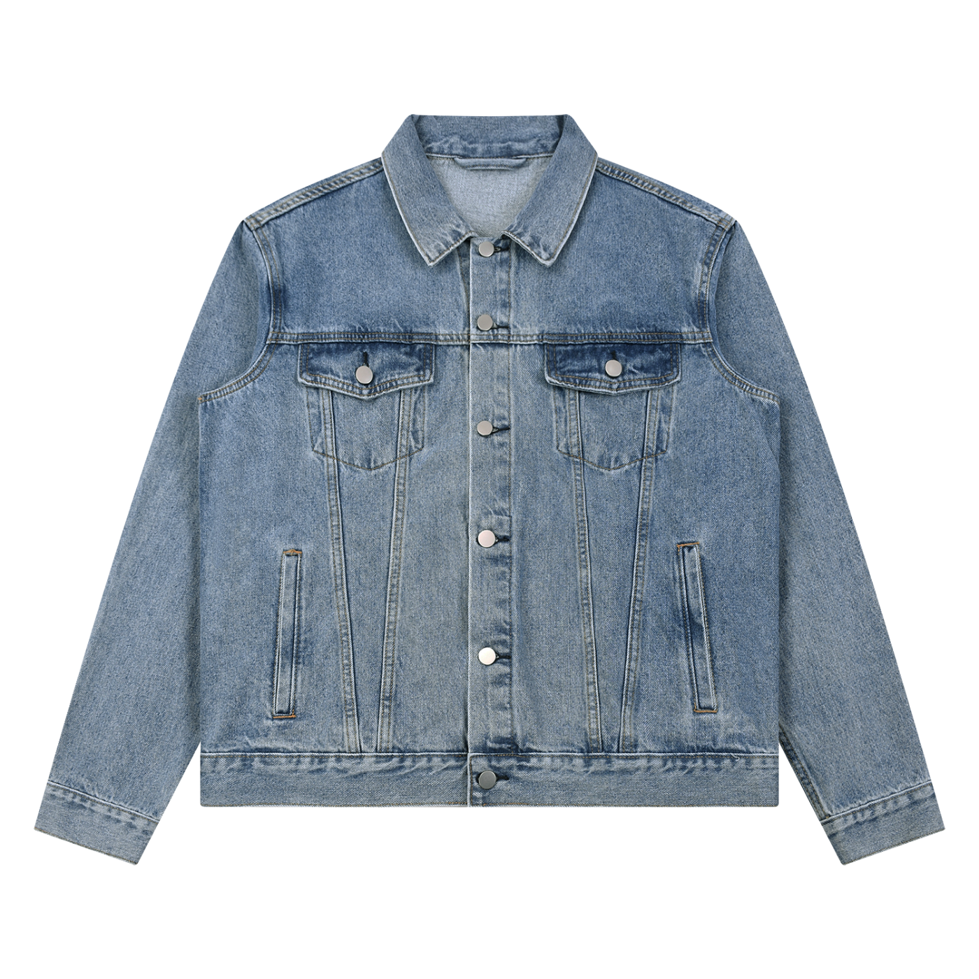 Namari Unisex Vintage Wash Denim Jacket