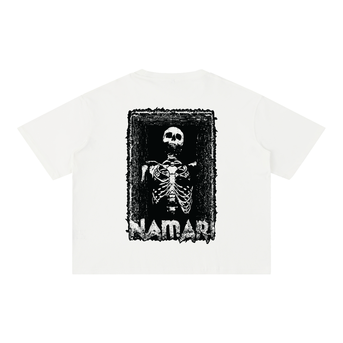 Burial Mineral Wash Boxy Cotton T-Shirt