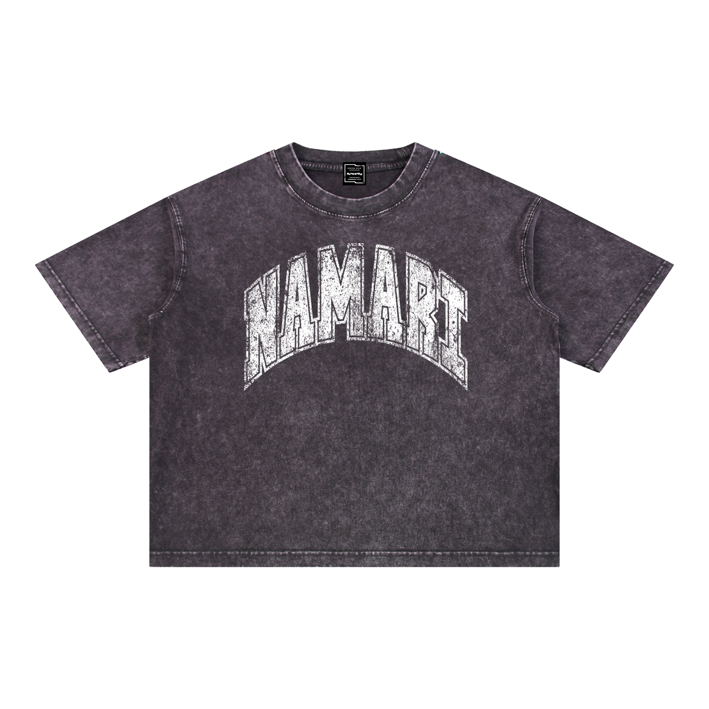 Namari Vintage Mineral Wash Boxy Cotton T-Shirt