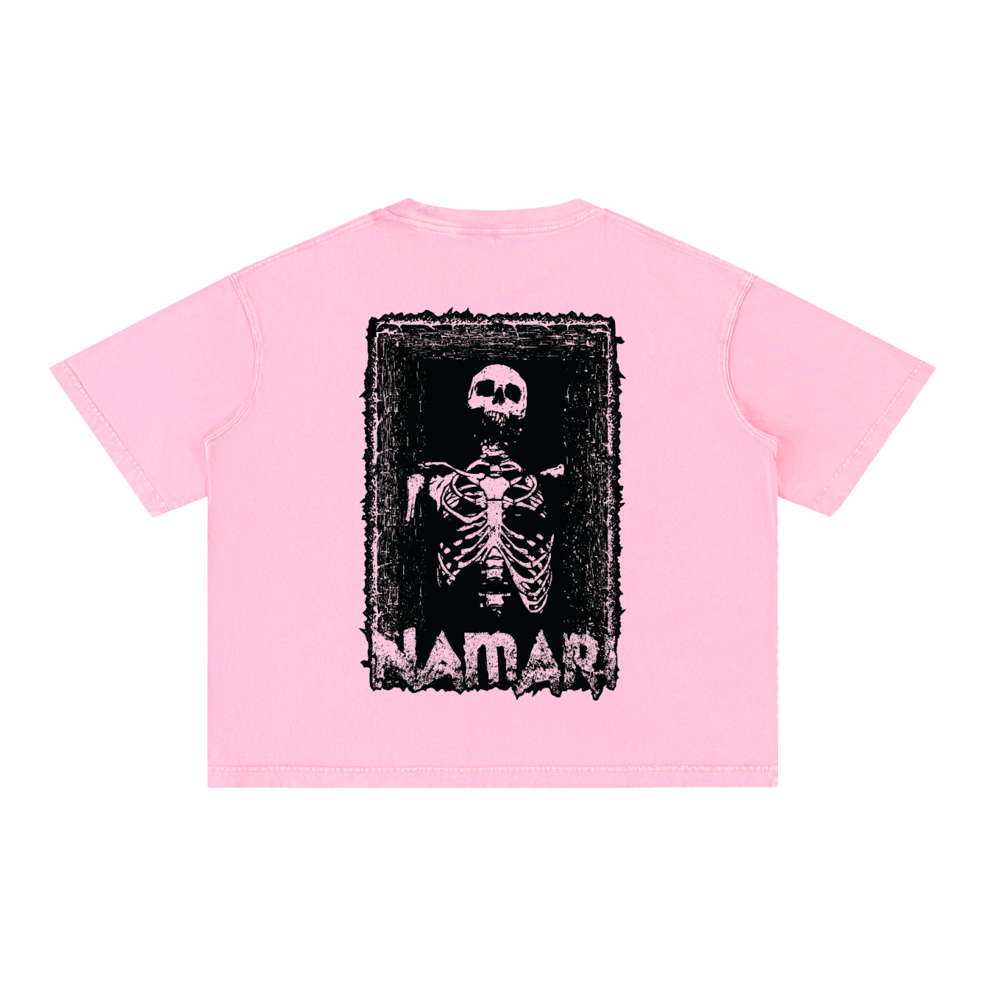 Burial Mineral Wash Boxy Cotton T-Shirt