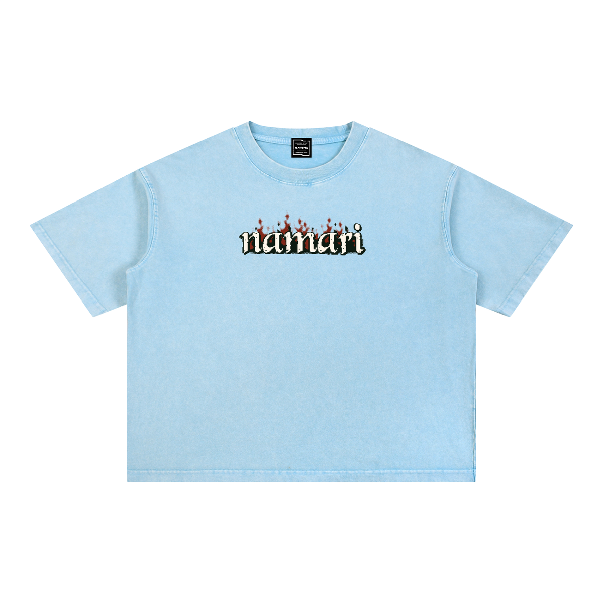 Knights Power Mineral Wash Boxy Cotton T-Shirt