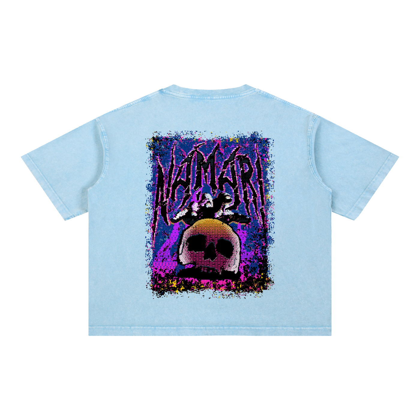 Debt Collector Mineral Wash Boxy Cotton T-Shirt