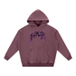 Debt Collector Snow Wash Fleece Oversize Hoodie