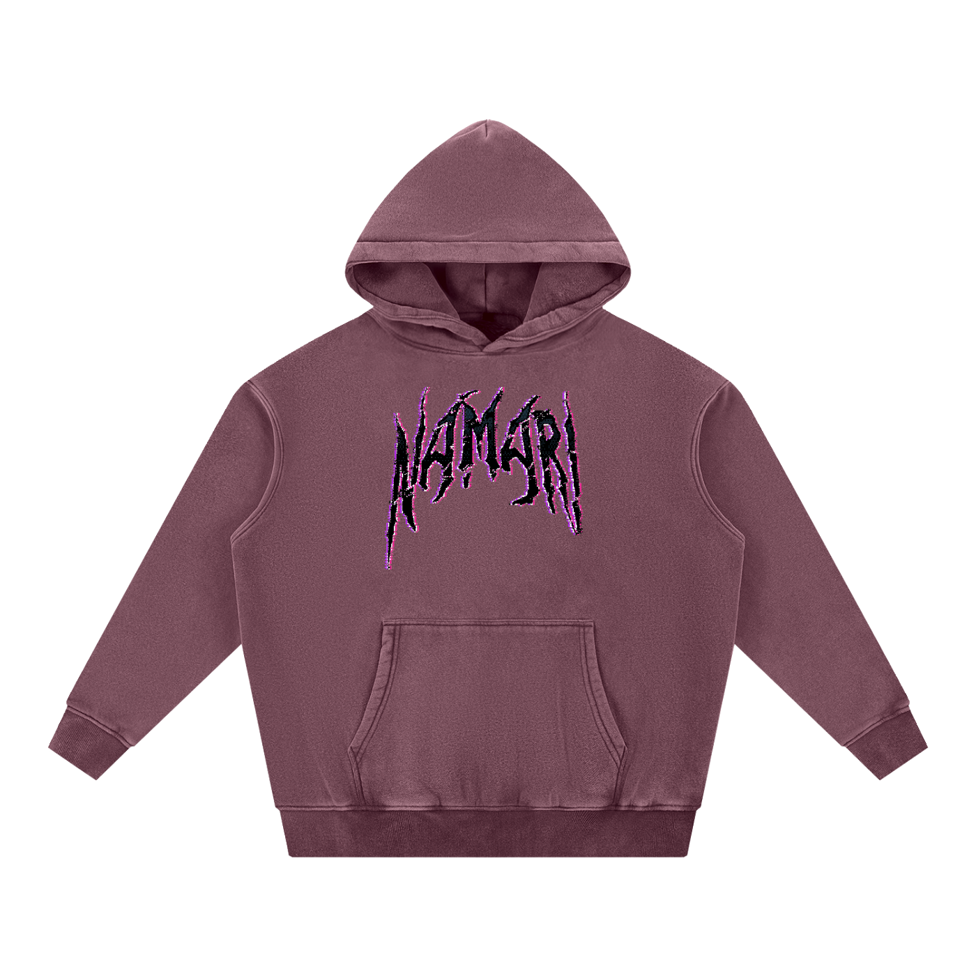 Debt Collector Snow Wash Fleece Oversize Hoodie