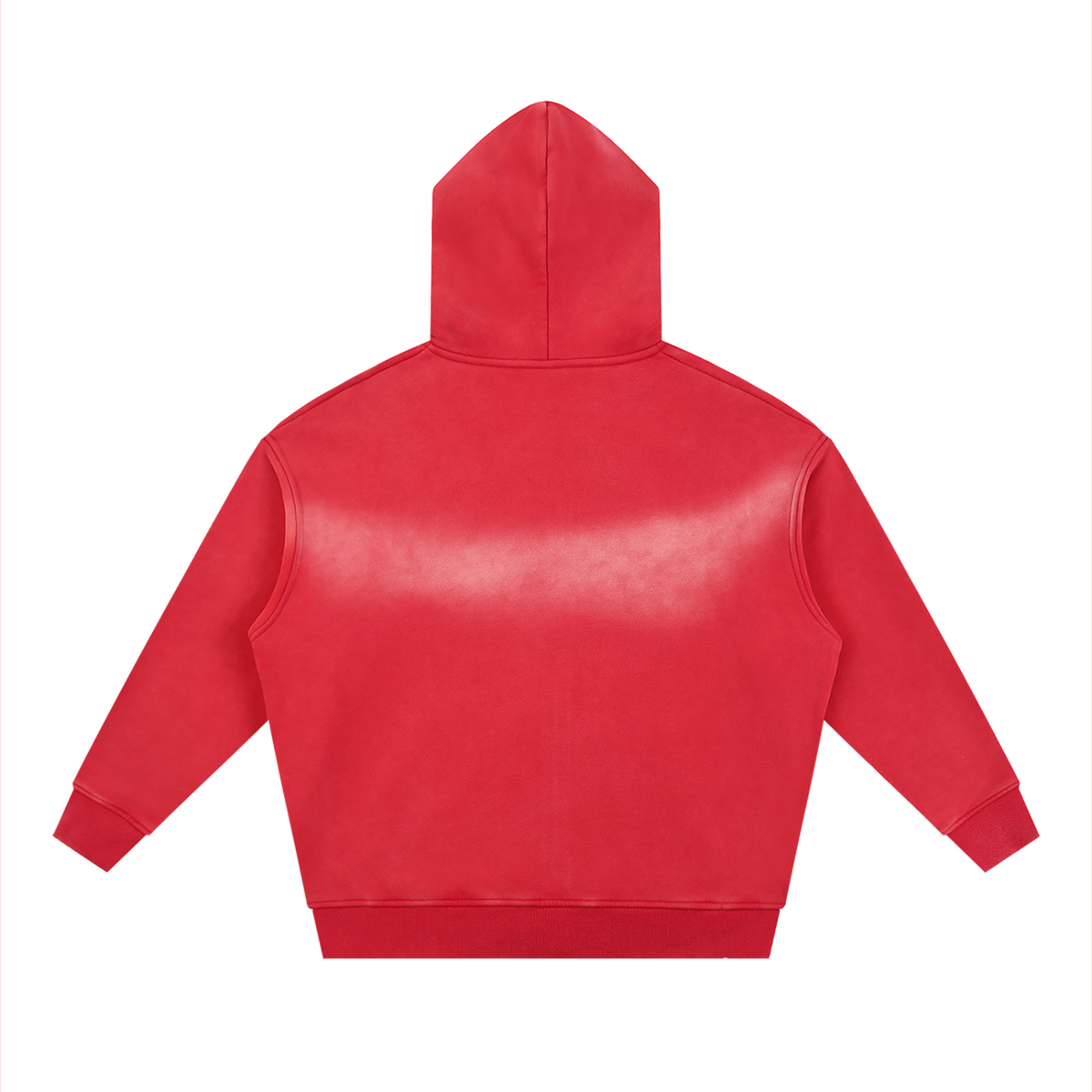 Namari Sunfade Two-way Zipper Boxy Fleece Hoodie