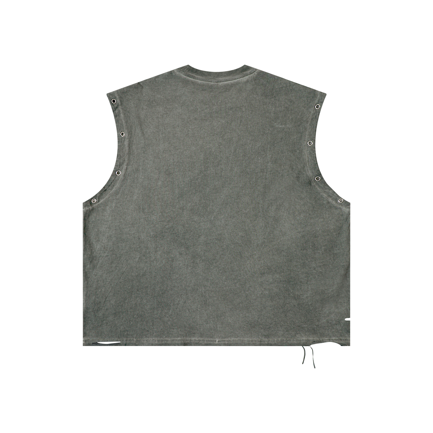 Namari Distressed Grommet Eyelet Tank Top