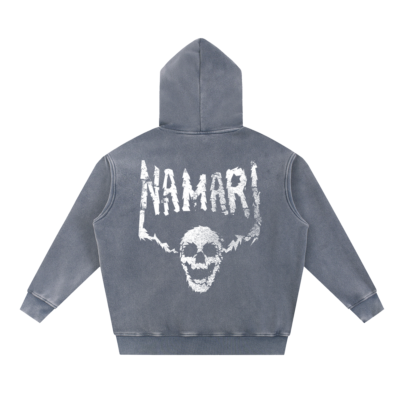 Disintegrate Snow Wash Fleece Oversize Hoodie