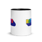 Retro Mug with Color Inside