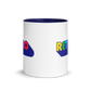 Retro Mug with Color Inside