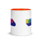 Retro Mug with Color Inside