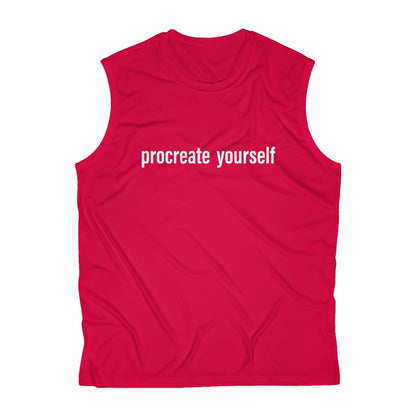 Procreate Yourself Men's Sleeveless Performance Tee