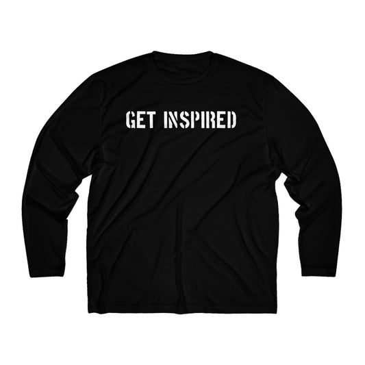 Get Inspired Men's Long Sleeve Moisture Absorbing Tee